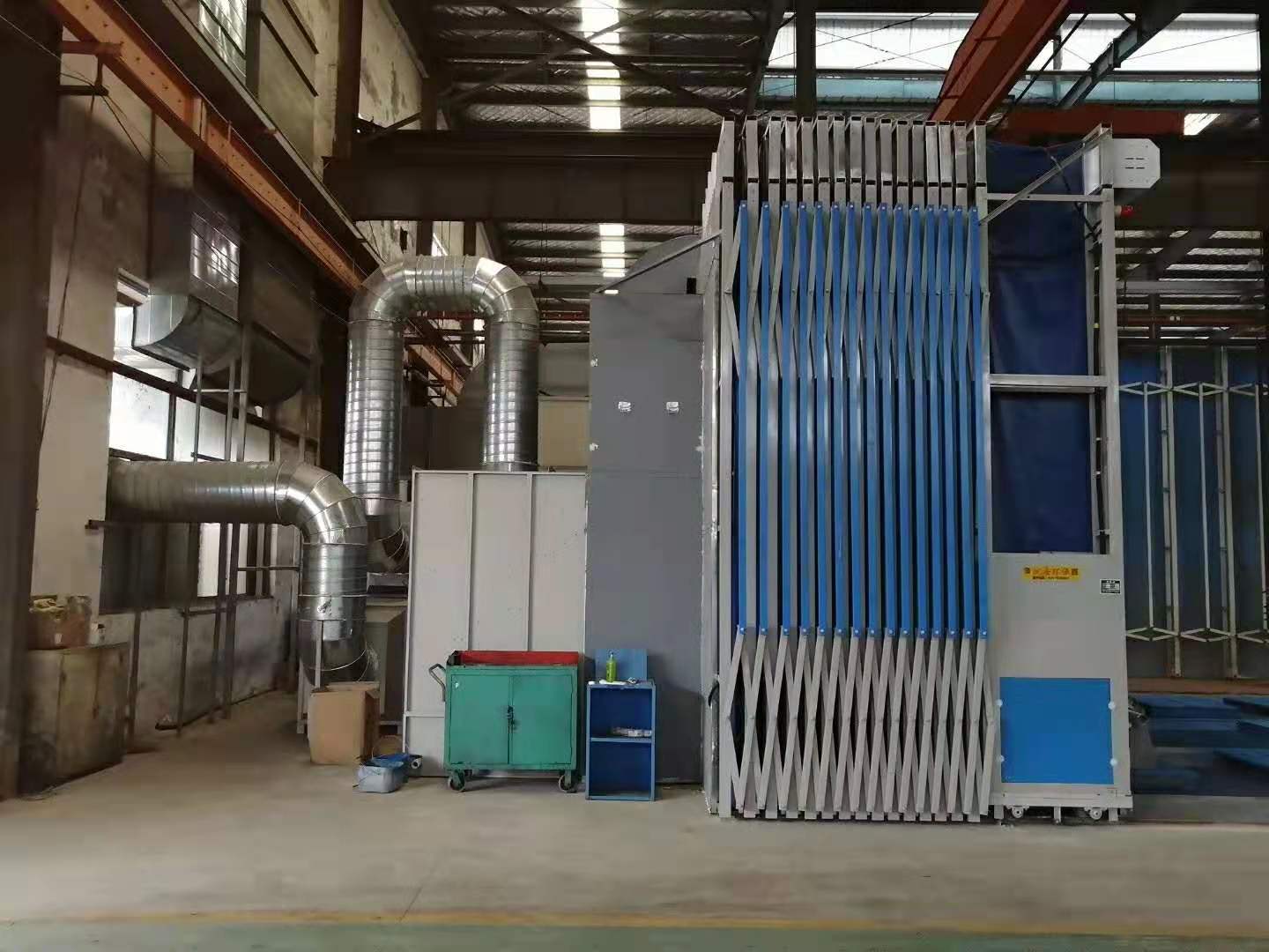 伸縮式移動噴漆房 伸縮式移動噴漆房